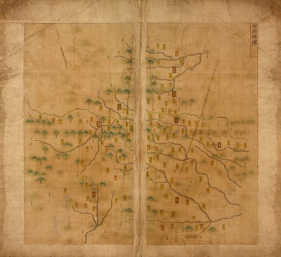 Mapa de Henan de Unbekannt