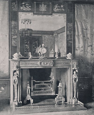 Chimenea de mármol, 1939 de Unbekannt