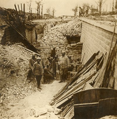 Cuarteles de Marceau, Verdún, norte de Francia, 1916 de Unbekannt