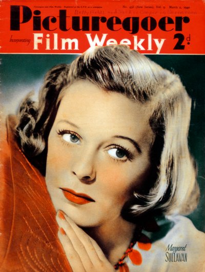 Margaret Sullavan 1909-1960, actriz estadounidense, 1940 de Unbekannt