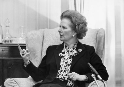 Margaret Thatcher, política británica de Unbekannt