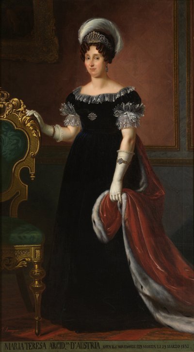 María Teresa de Austria-Este 1773-1832, Reina de Cerdeña de Unbekannt