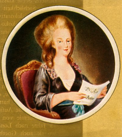 Marie Antoinette de Unbekannt