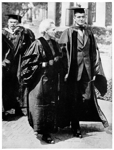 Marie Curie, física franco-polaca en 1921 de Unbekannt