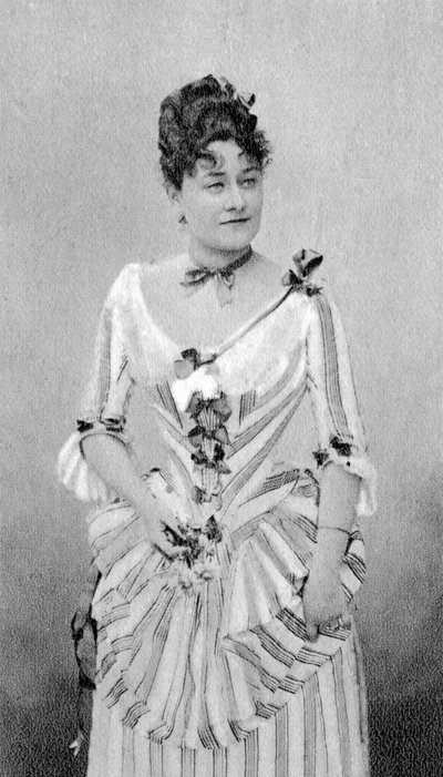 Marie Grisier Montbazon, mezzosoprano y actriz francesa, 1877 de Unbekannt