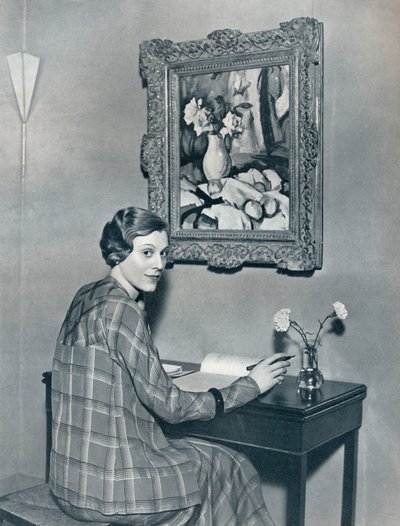 Marie Ney en su apartamento de Unbekannt