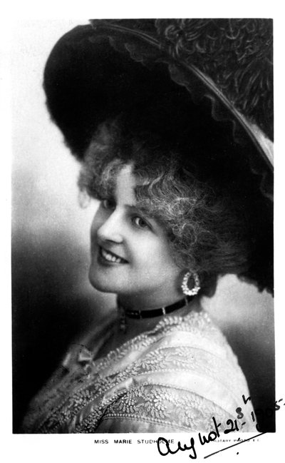 Marie Studholme 1875-1930, actriz inglesa, 1905 de Unbekannt