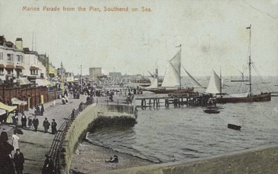 Marine Parade, Southend On Sea (foto en color) de Unbekannt