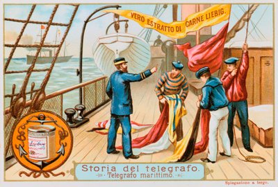 Telégrafo marítimo, c1900 de Unbekannt