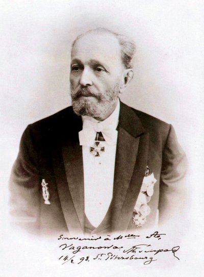 Marius Petipa, bailarín y coreógrafo ruso, 1898 de Unbekannt