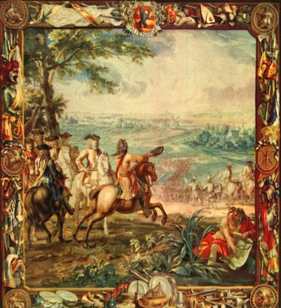 Marlborough en la Batalla de Oudenarde, 1708, 1944 de Unbekannt