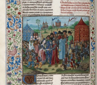 Matrimonio de Isabel de Valois y Ricardo II, ca 1470-1475 de Unbekannt
