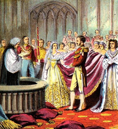 Matrimonio de la Reina Victoria, 1840 c1850s de Unbekannt