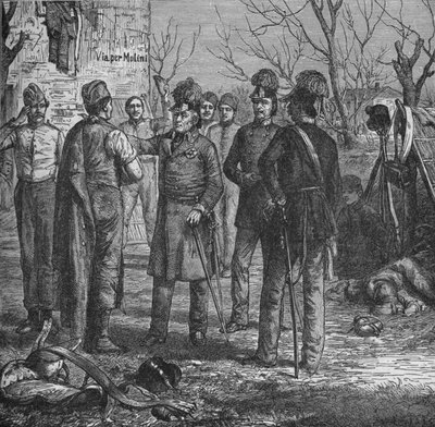 Mariscal Radetzky después de la Batalla de Novara, 1902 de Unbekannt
