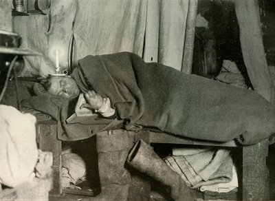 Marston en su cama de Unbekannt