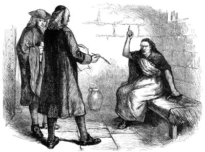 Martha Corey y sus fiscales, Salem, Massachusetts, c. 1692 c. 1880 de Unbekannt
