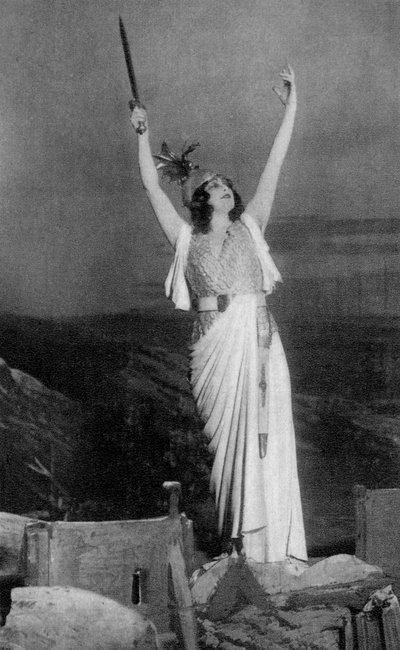 Marthe Chenal, soprano francesa, 1918 de Unbekannt