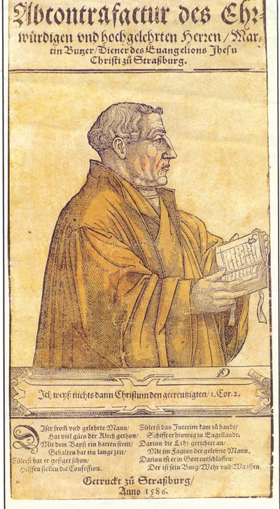 Martin Bucer 1491-1551 de Unbekannt