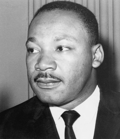 Martin Luther King Jr., activista estadounidense por los derechos civiles de Unbekannt