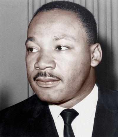 Martin Luther King Jr., activista estadounidense por los derechos civiles de Unbekannt