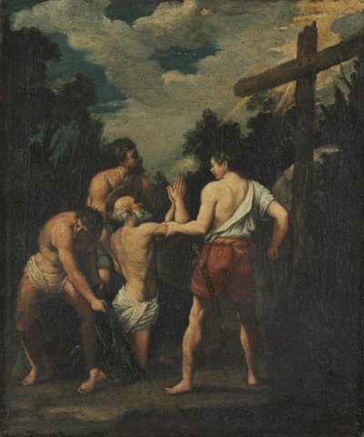 Martirio de San Andrés, 1600 de Unbekannt