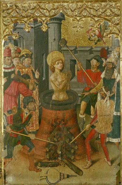 Martirio de San Juan Evangelista de Unbekannt