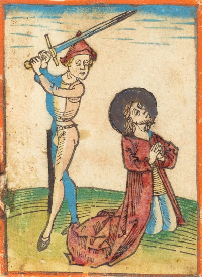 Martirio de un Santo de Unbekannt