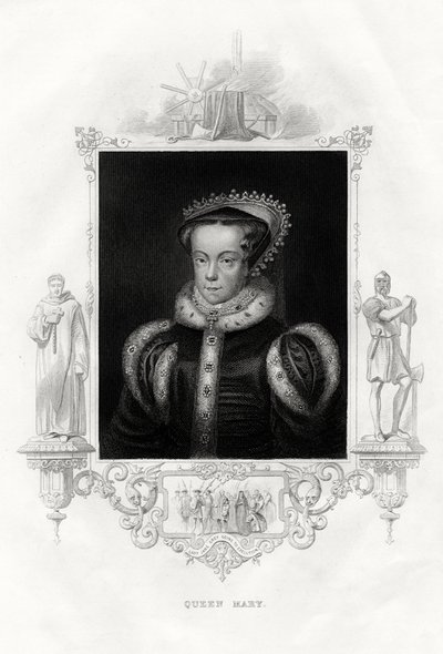 María I 1516-1558, también conocida como María Tudor de Unbekannt