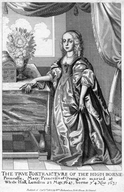 María, Princesa de Orange, Hija de Carlos I, 1802 de Unbekannt