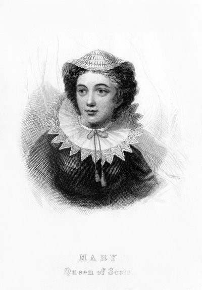 María, Reina de Escocia, siglo XIX de Unbekannt
