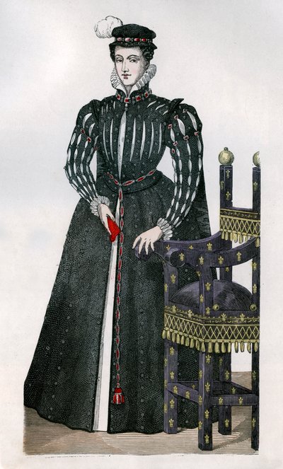 María Estuardo, Reina Consorte de Francisco II de Francia, c1560 de Unbekannt
