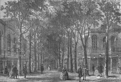 Jardines de Marylebone, Westminster, Londres, 1870-1878 de Unbekannt