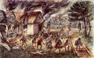 Masacre en Londinium, 60 d.C. de Unbekannt