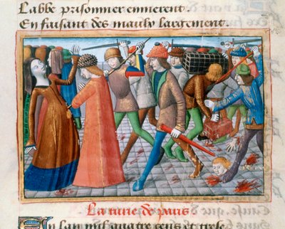 Masacre de los habitantes de París, mayo de 1413, 1484 de Unbekannt