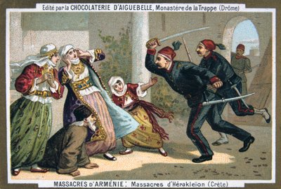 Masacres de Heraklion Creta, 1895 de Unbekannt