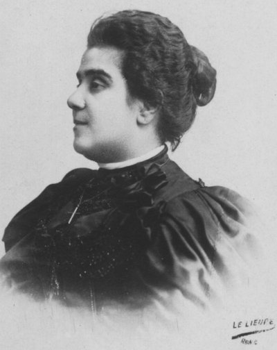 Mathilde Serao, c1893 de Unbekannt