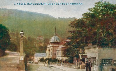 Matlock Bath y las Alturas de Abraham, Derbyshire, c. 1905 de Unbekannt
