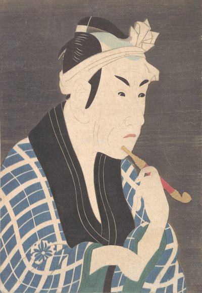 Matsumoto Koshiro IV como el Vendedor de Pescado Gorobei de Unbekannt