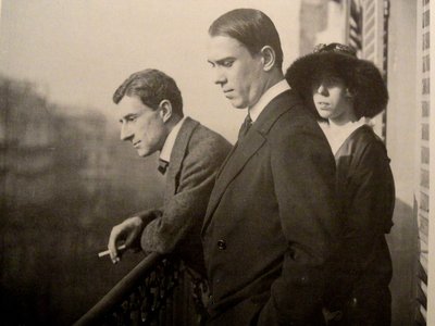Maurice Ravel, Vaslav Nijinsky, Bronislava Nijinska en París, 1914 de Unbekannt