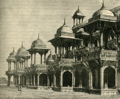 Mausoleo de Akbar, Secundra, 1890 de Unbekannt