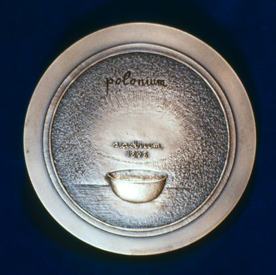 Medalla conmemorativa de Marie Sklodowska Curie, física franco-polaca, 1967 de Unbekannt