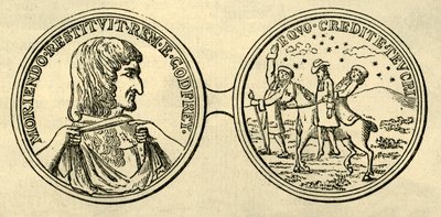 Medalla para conmemorar el asesinato de Godfrey, c. 1876 de Unbekannt