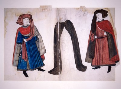 Figuras medievales de Unbekannt