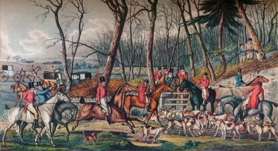 Reunión en Cover, c1824 de Unbekannt