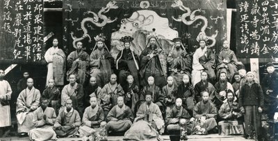 Reunión de Superiores de Monasterios Budistas en China, finales del siglo XIX de Unbekannt