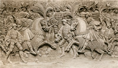 Encuentro de Enrique VIII y Francisco I, en El Campo del Paño de Oro de Unbekannt