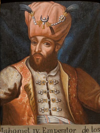 Mehmed IV 1642-1693, Sultán del Imperio Otomano, siglo XVII de Unbekannt