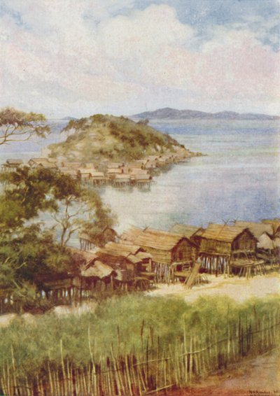 Aldea melanesia, 1924 de Unbekannt