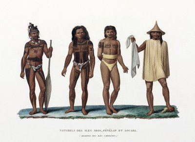 Hombres de las Islas Carolinas de Unbekannt