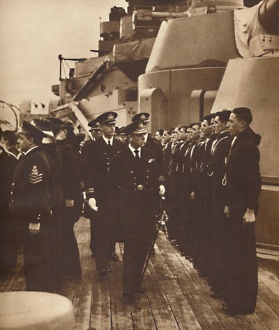 Hombres del H.M.S. Royal Oak, 1937 de Unbekannt